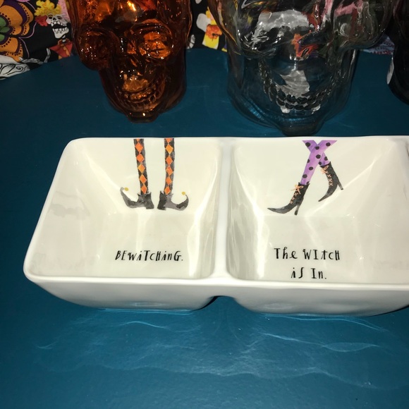 Rae Dunn brand new Halloween divided witch tray - Picture 2 of 4